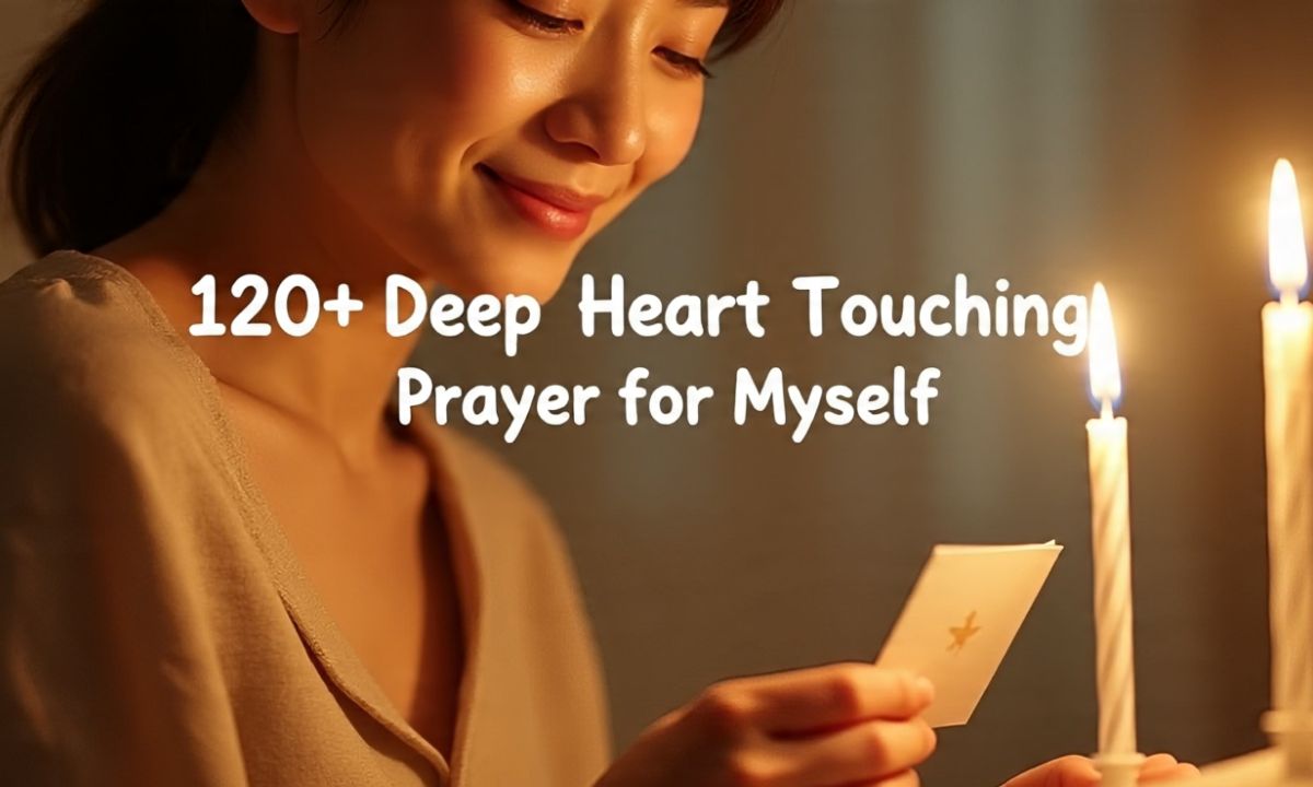 120+ Deep Heart Touching Birthday Prayer for Myself