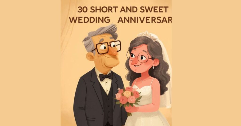 30 Short & Sweet Wedding Anniversary Wishes from Daughter