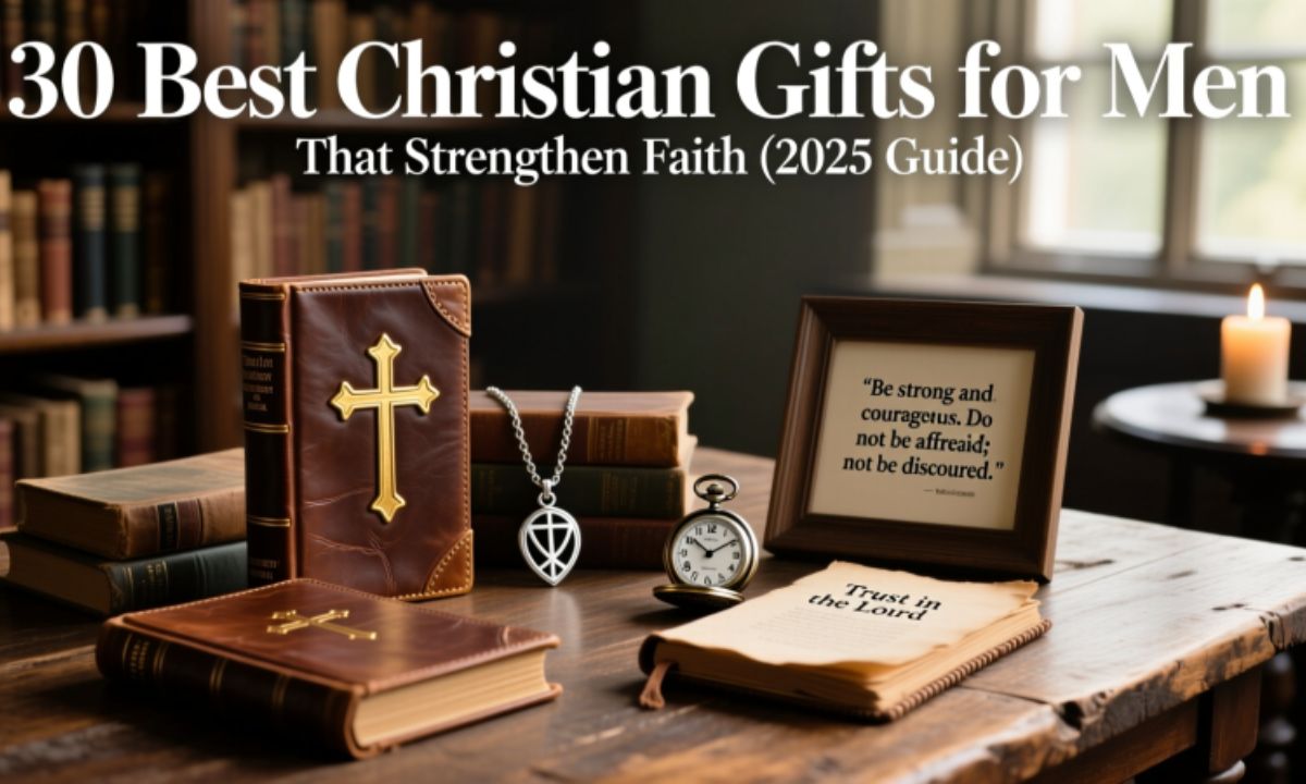 30 Best Christian Gifts for Men That Strengthen Faith (2025 Guide)