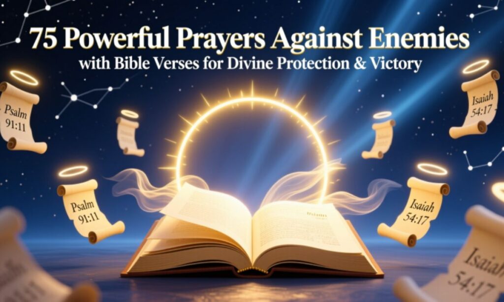 75 Powerful Prayers Against Enemies with Bible Verses