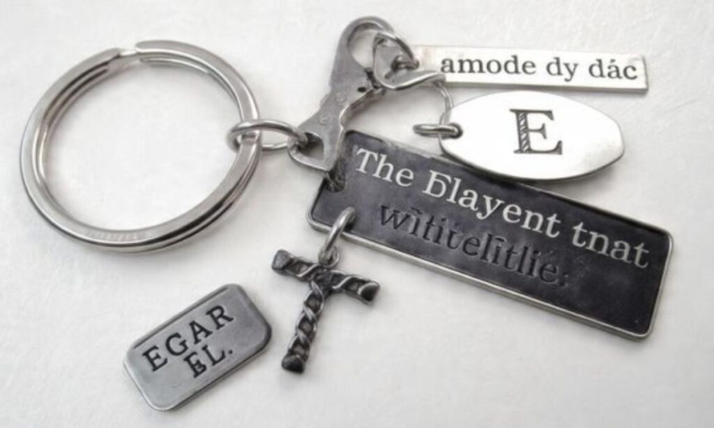 Bible Verse Keychain