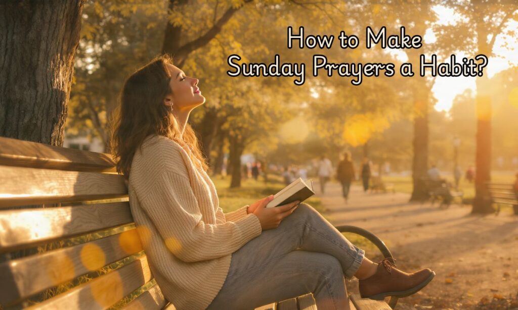 How to Make Sunday Prayers a Habit?