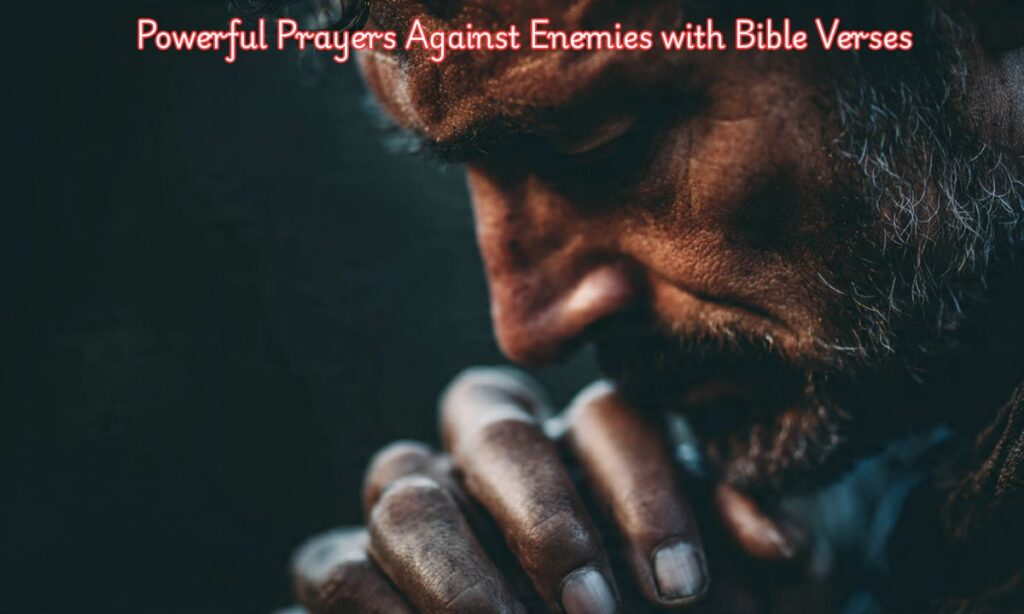 Powerful Prayers Against Enemies with Bible Verses