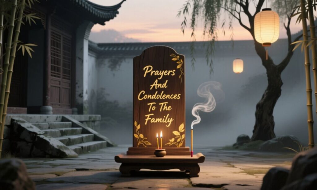 Prayers And Condolences To The Family