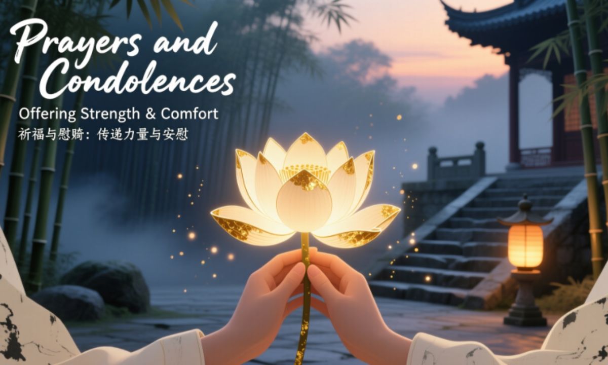 Prayers and Condolences: Offering Strength & Comfort Prayers and Condolences: Offering Strength & Comfort