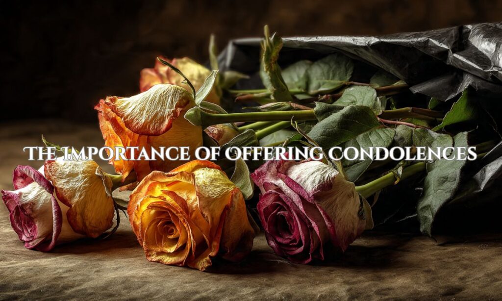 The Importance of Offering Condolences