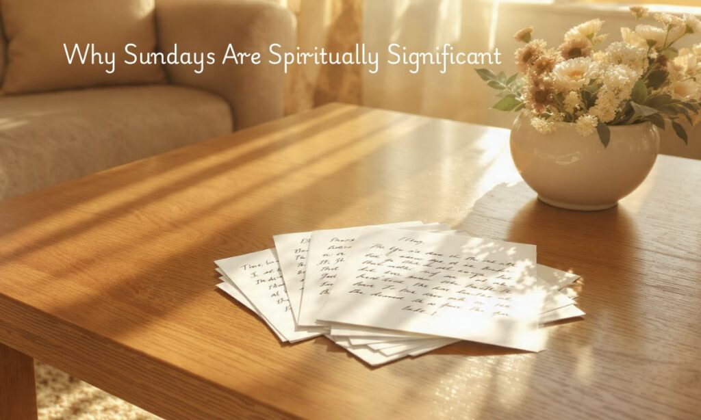 Why Sundays Are Spiritually Significant
