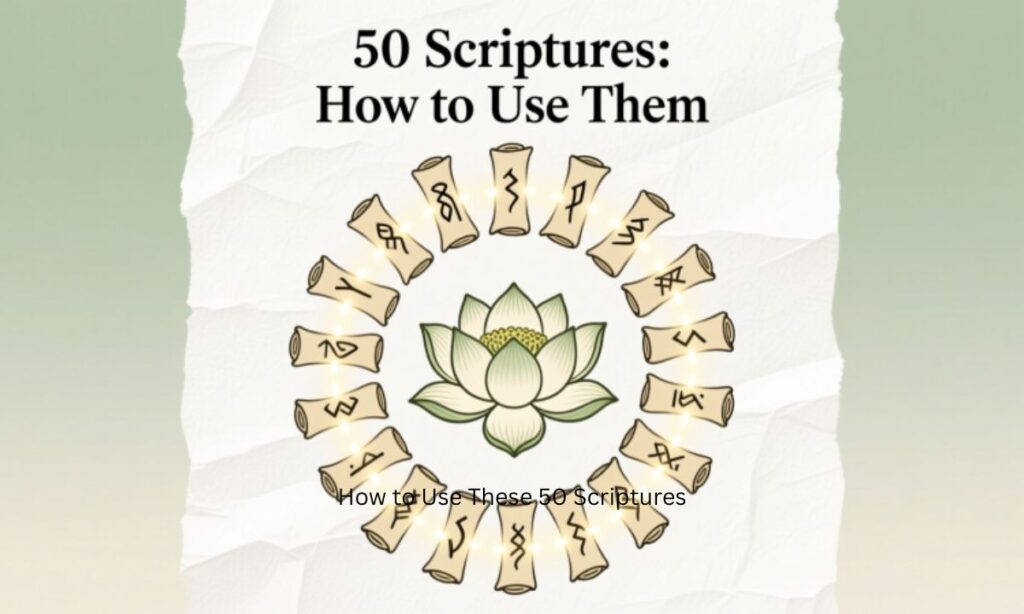 How to Use These 50 Scriptures
