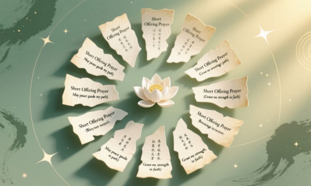 50 Short Offering Prayers for Blessings & Faith