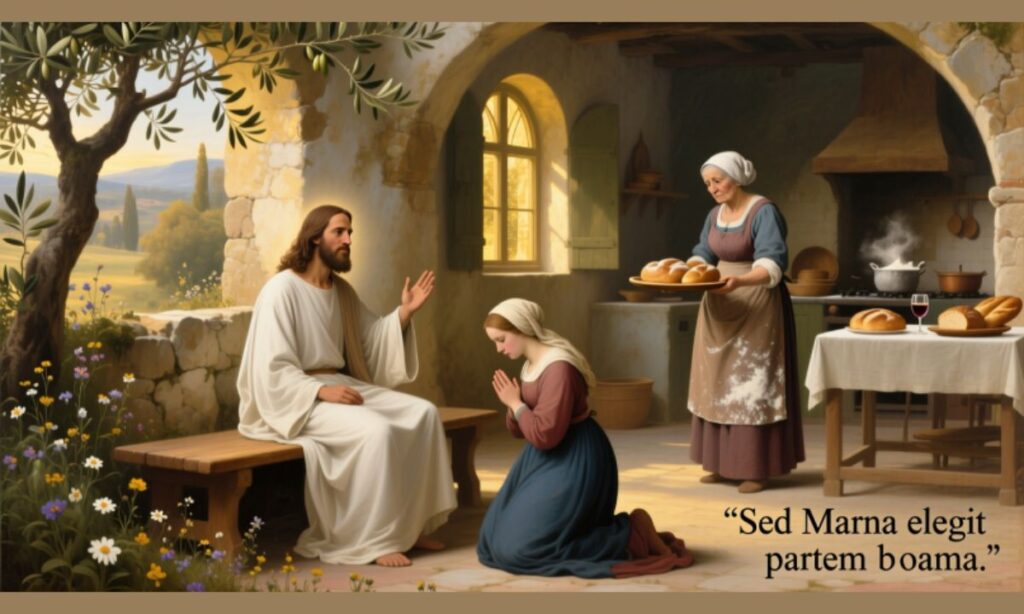 Bible Passage: Jesus Visits Mary and Marth