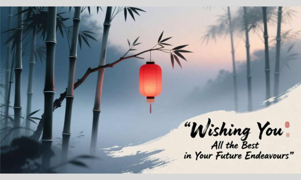 General Farewell Wishing You All the Best in Your Future Endeavors