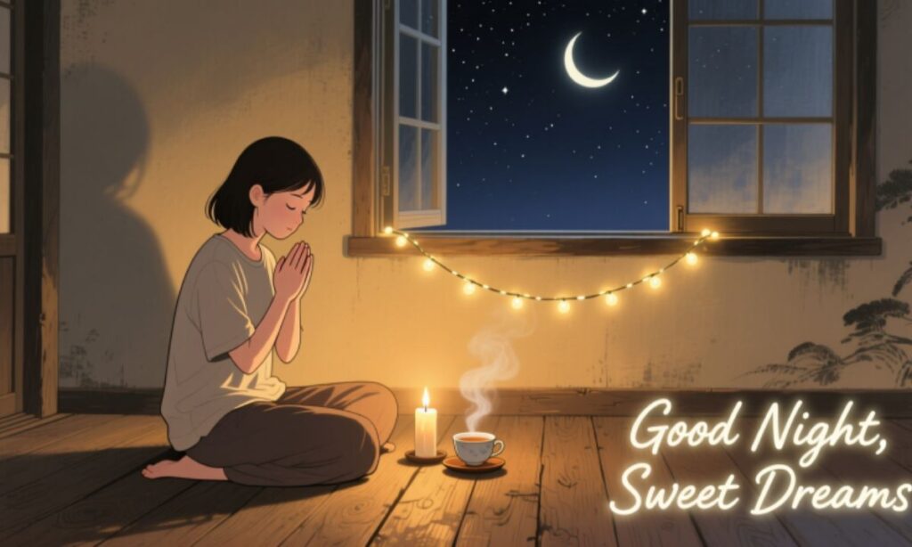 Good Night Prayer Message to End the Day