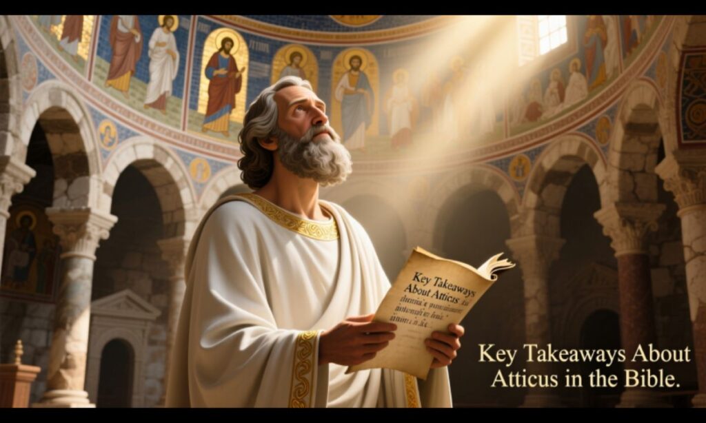 Key Takeaways About Atticus in the Bible