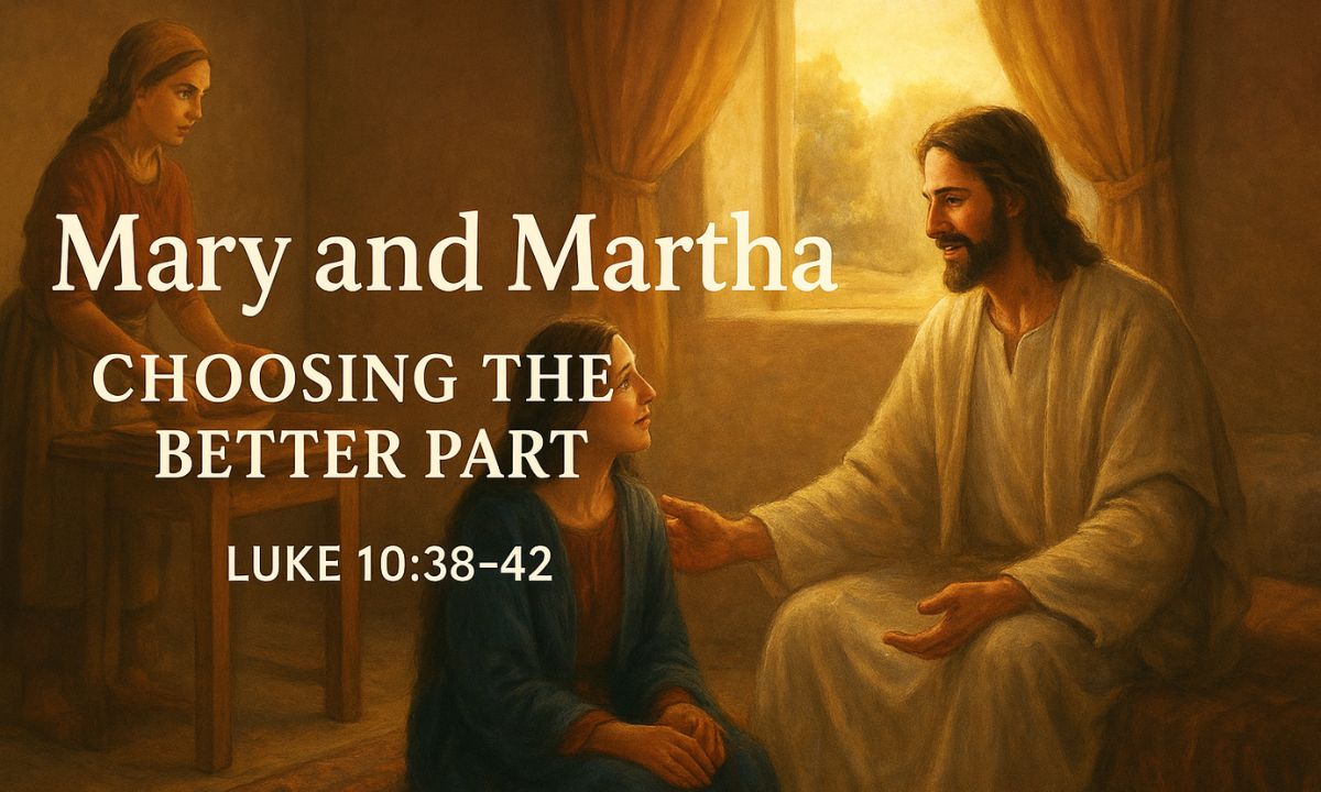 Mary and Martha Bible Story: Powerful Lessons from Luke 10