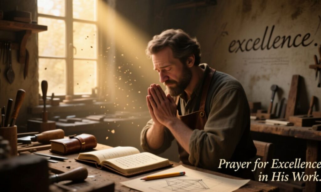 Prayer for Excellence in His Work