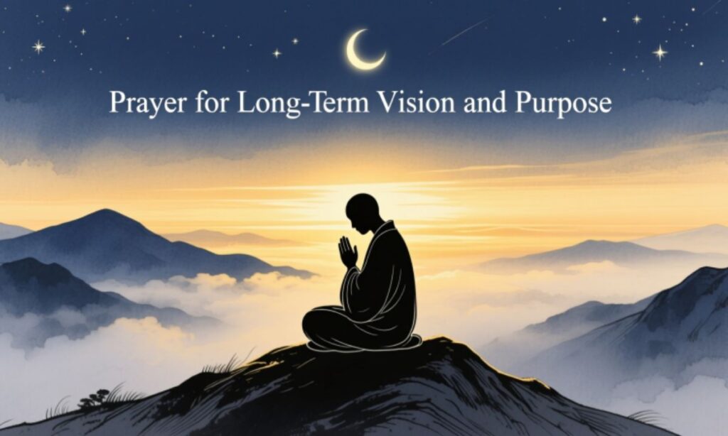 Prayer for Long-Term Vision and Purpose