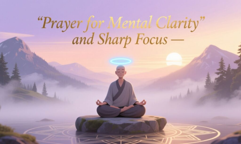 Prayer for Mental Clarity and Sharp Focus