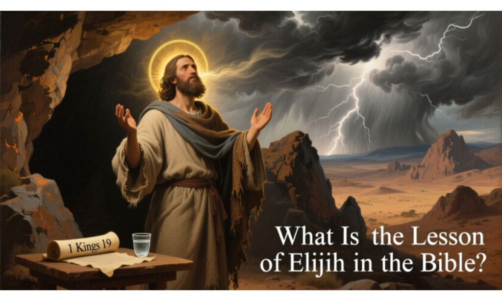 What Is the Lesson of Elijah in the Bible?