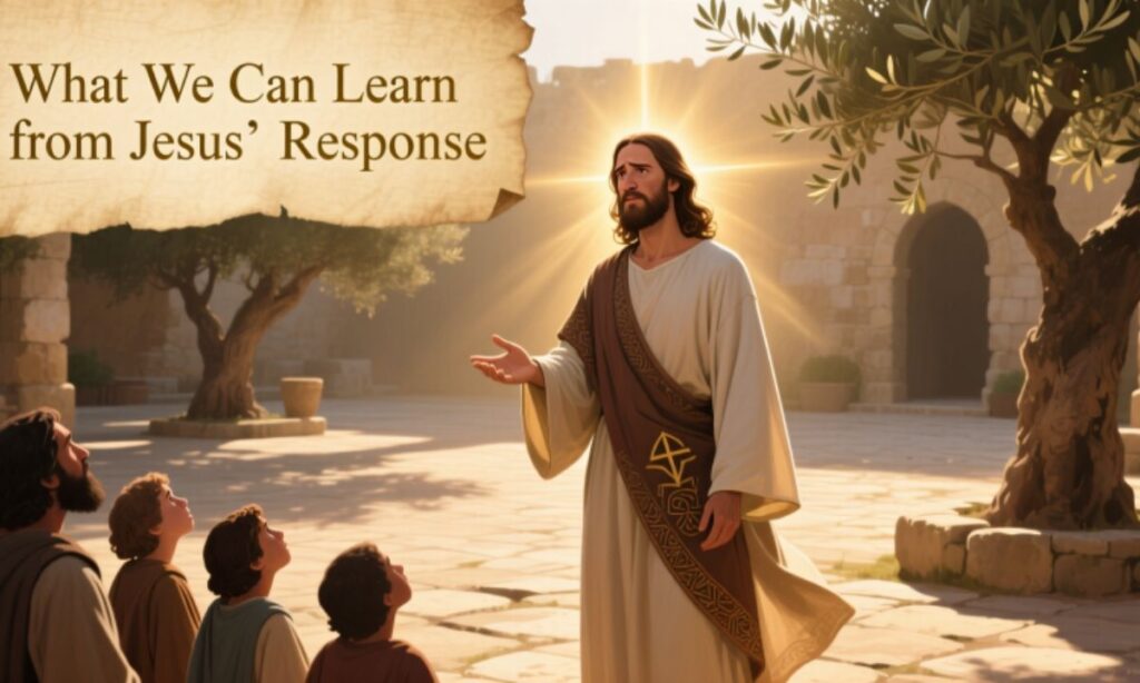 What We Can Learn from Jesus’ Response