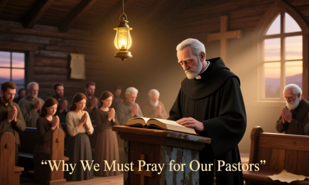 Why We Must Pray for Our Pastors