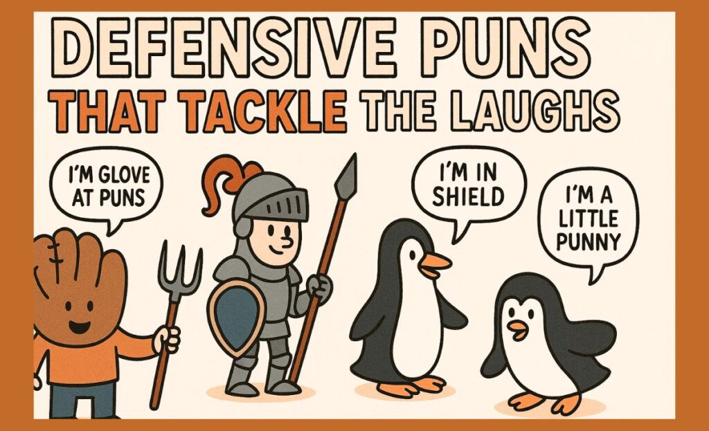 Defensive Puns That Tackle the Laughs